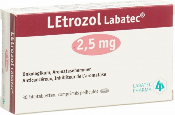 Letrozol Labatec Filmtabletten 2.5mg 30 Stück