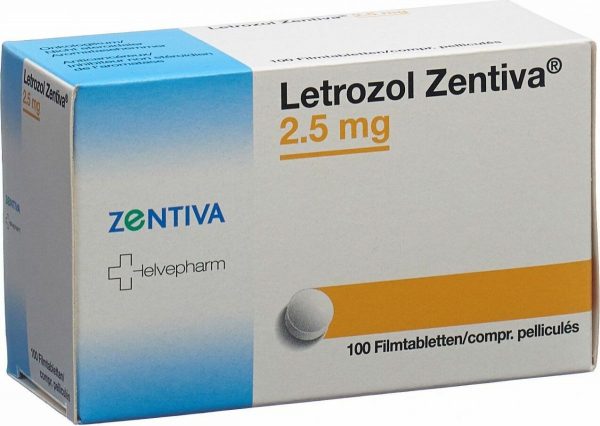 Letrozol Zentiva Filmtabletten 2.5mg 100 Stück